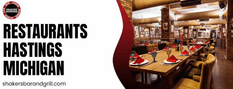 restaurants Hastings Michigan