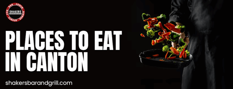 Places to eat canton
